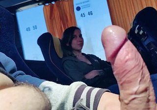 From teen drag inflate dick in bus