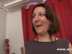French mom all over a Gang Bang day-dream